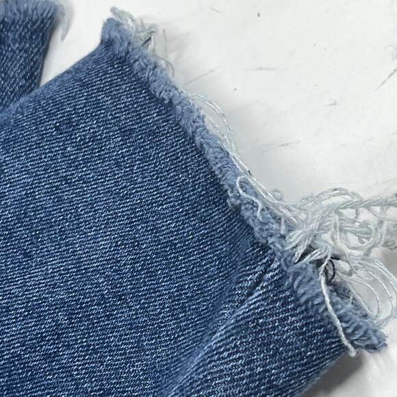 Max Studio Indigo Women 8 Dark Wash Skinny Jeans Denim Pocket Zip Blue Regular - Picture 5 of 7